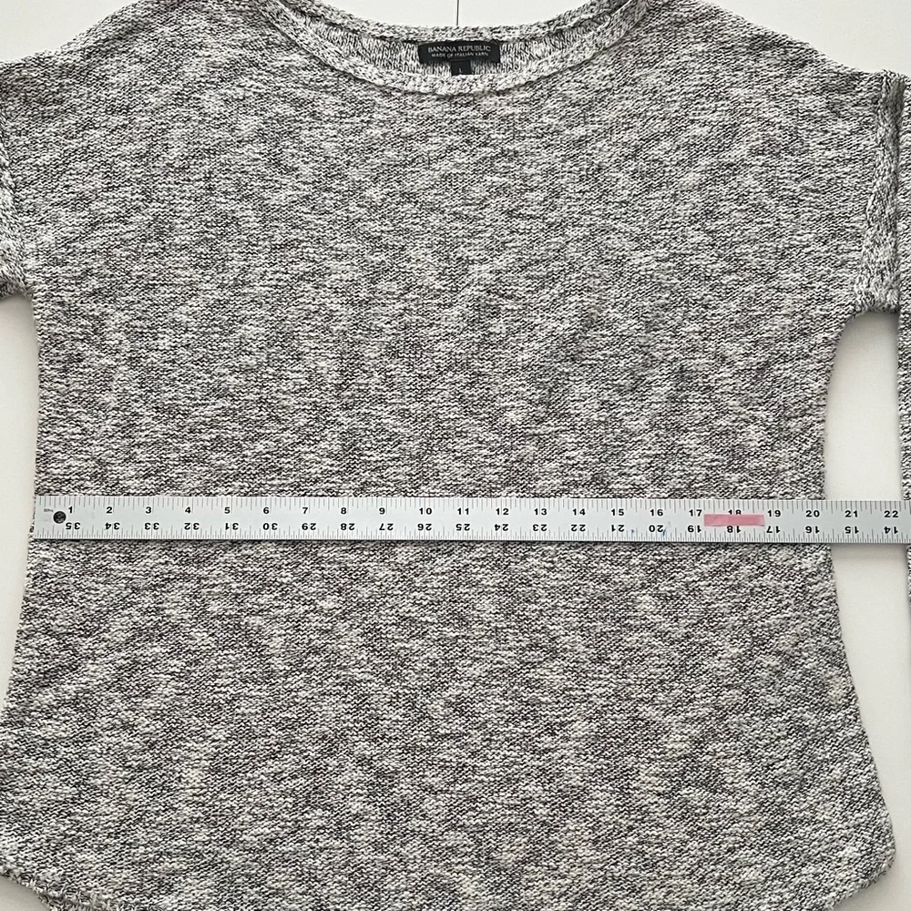 Banana Republic Black And White Sweater Size Large - Picture 5 of 9